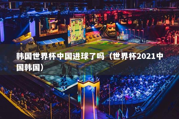 韓國世界杯中國進(jìn)球了嗎（世界杯2021中國韓國）