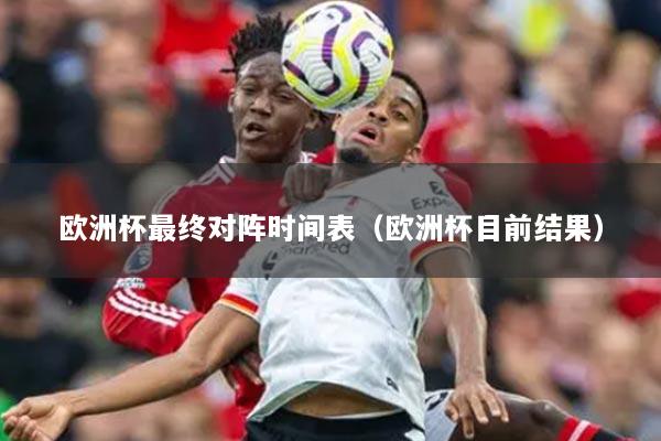 歐洲杯最終對陣時間表（歐洲杯目前結(jié)果）
