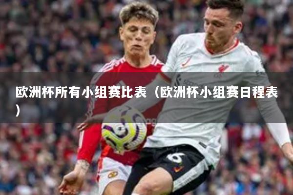 歐洲杯所有小組賽比表（歐洲杯小組賽日程表）