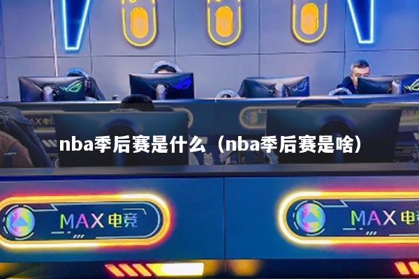 nba季后賽是什么（nba季后賽是啥）