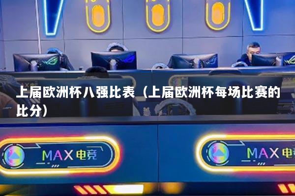 上屆歐洲杯八強比表（上屆歐洲杯每場比賽的比分）